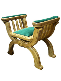 Седалище на кафедру, вариант без спинки.