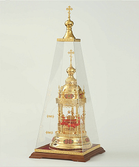 Дарохранительница № 7 золочение эмаль Дарохранительница № 7 золочение эмаль