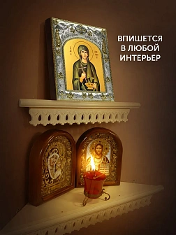 Икона Параскева Пятница в ризе, 18х14 см