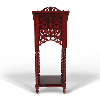 Аналой с витыми ножками и резными вставками №2