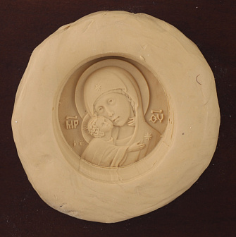 Печать для просфор диам.60 мм Владимирская БМ