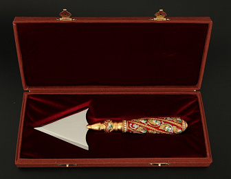 Копие филигрань, эмаль / золочение