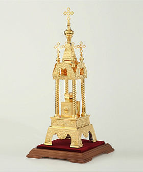 Дарохранительница №1 золочение