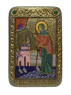 Икона КСЕНИЯ Петербургская, Блаженная (ПОДАРОЧНАЯ)