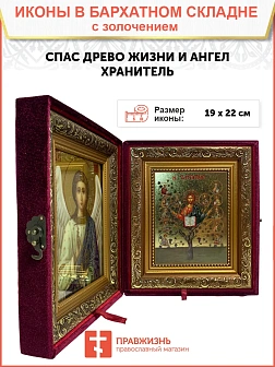 Икона Спас Древо Жизни