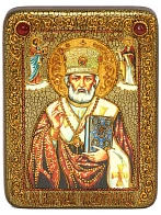 Икона "Святитель Николай, архиепископ Мир Ликийский"