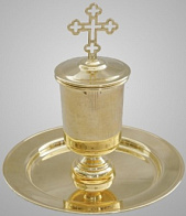 Флакон для елея золочение Флакон для елея золочение