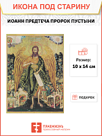 Икона Иоанн Предтеча Ангел