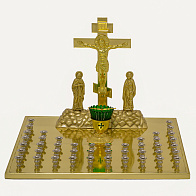 Крышка панихидного стола 44 свечи