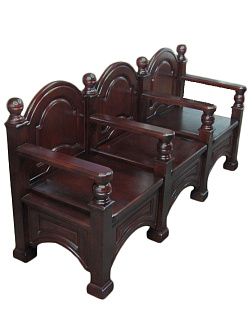 Трон тройной.