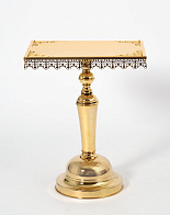 Подставка №7 под ковчег нерж сталь золочение