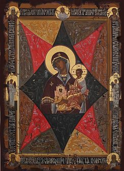 Икона Пресвятой Богородицы Неопалимая Купина