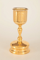 Потир-чаша 1.0 с вкладышем (мельхиор) серебрение золочение Потир-чаша 1.0 с вкладышем (мельхиор) серебрение золочение