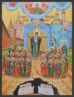 Икона Пресвятой Богородицы Непроходимая дверь