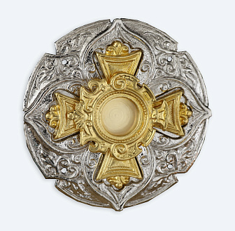 Мощевик на икону №2 комбинированный