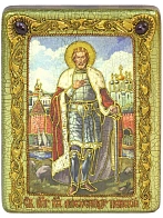 Икона "Святой благоверный князь Александр Невский"