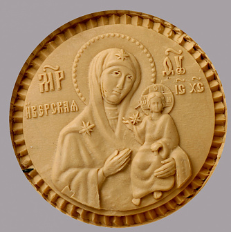 Печать для просфор диам.60 мм Иверская БМ