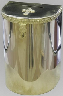 Кружка для пожертвования большая лак