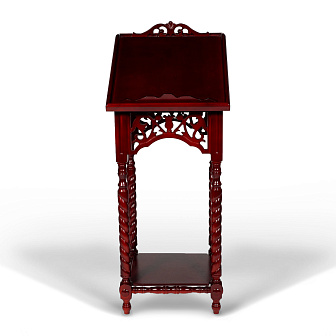 Аналой с витыми ножками и резными вставками №2