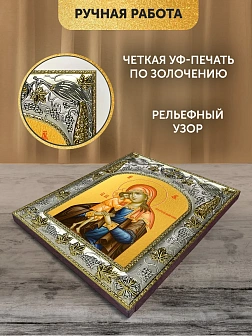 Икона Взыскание погибших Божия Матерь в ризе, 18х14 см
