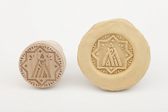 Печать для просфор д.60 мм Богородичная