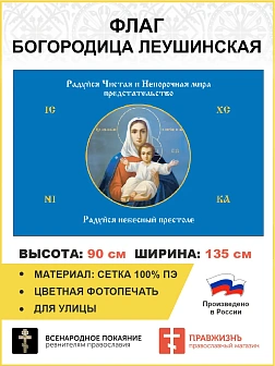 Флаг 190 Радуйся Чистая и Непорочная мира Предстательство 90х135 материал сетка для улицы Флаг 190 Радуйся Чистая и Непорочная мира Предстательство 90х135 материал сетка для улицы