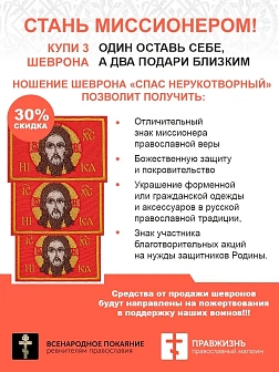 Спас Нерукотворный, 6х9 см, шеврон, на липучке, фон красный, материал оксфорд Г