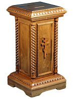 Стол для пожертвований.