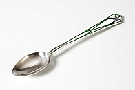 Лжица литьевая малая №15 эмаль серебро (УИН)
