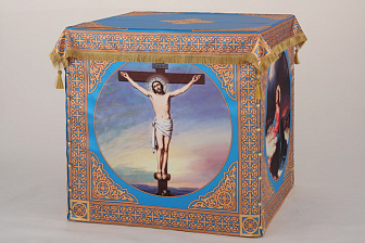 Облачение на престол шелк /печать/ 1,0х1,0