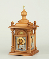 Дарохранительница с мощевиком Дарохранительница с мощевиком