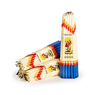 Свечи Иерусалимские Короткие (18см, 0,7ч, 33шт), БЕЛЫЕ Свечи Иерусалимские Короткие (18см, 0,7ч, 33шт), БЕЛЫЕ