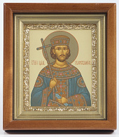 Икона ЛЕВ Катанский, Преподобный 11х13 см
