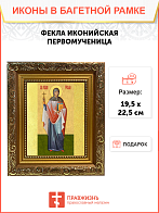 Образ святой Феклы Иконийской и Селевкийской, равноапостольной первомученицы, 13Ф1