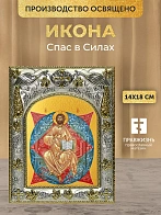 Икона Спас в Силах в ризе, 18х14 см