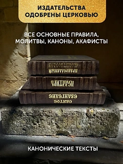 Православные книги: Евангелие, Молитвослов малый и Псалтырь 3 шт коричневые в кожаном переплете Православные книги: Евангелие, Молитвослов малый и Псалтырь 3 шт коричневые в кожаном переплете