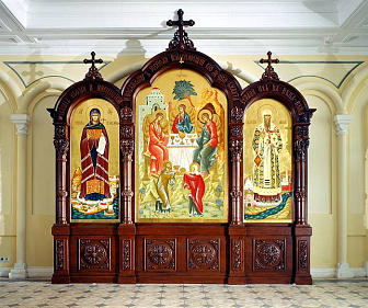 Киот напольный ''Трехчастный''