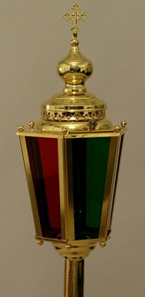 Фонарь пасхальный №2 золочение