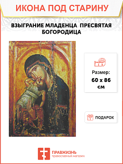 Икона Взыграние Младенца