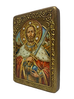 Икона "Святой благоверный князь Александр Невский"