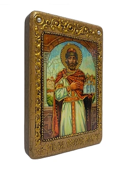 Икона ЯРОСЛАВ Мудрый, Благоверный Князь (ПОДАРОЧНАЯ) Икона ЯРОСЛАВ Мудрый, Благоверный Князь (ПОДАРОЧНАЯ)