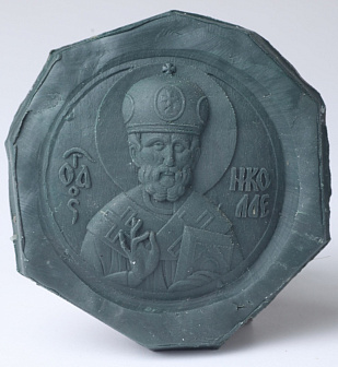 Печать для просфор диам.50 мм Николай Чудотворец