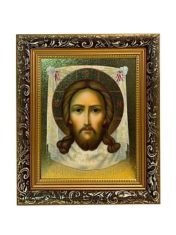 Икона Спас Нерукотворный с золочением