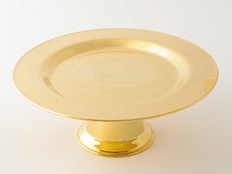 Дискос 0.5 л золочение