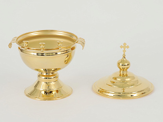 Чаша водосвятная большая золочение