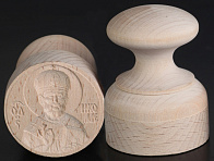 Печать для просфор диам.50 мм Николай Чудотворец