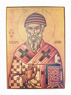 Икона под старину Спиридон Тримифунтский, Святитель