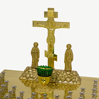 Крышка панихидного стола 44 свечи