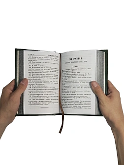 Подарочный набор книг в кожаном переплете: Библия 03.10 и Новый Завет 07.17 зеленый Подарочный набор книг в кожаном переплете: Библия 03.10 и Новый Завет 07.17 зеленый