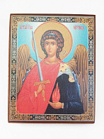 Икона под старину Уриил Архангел